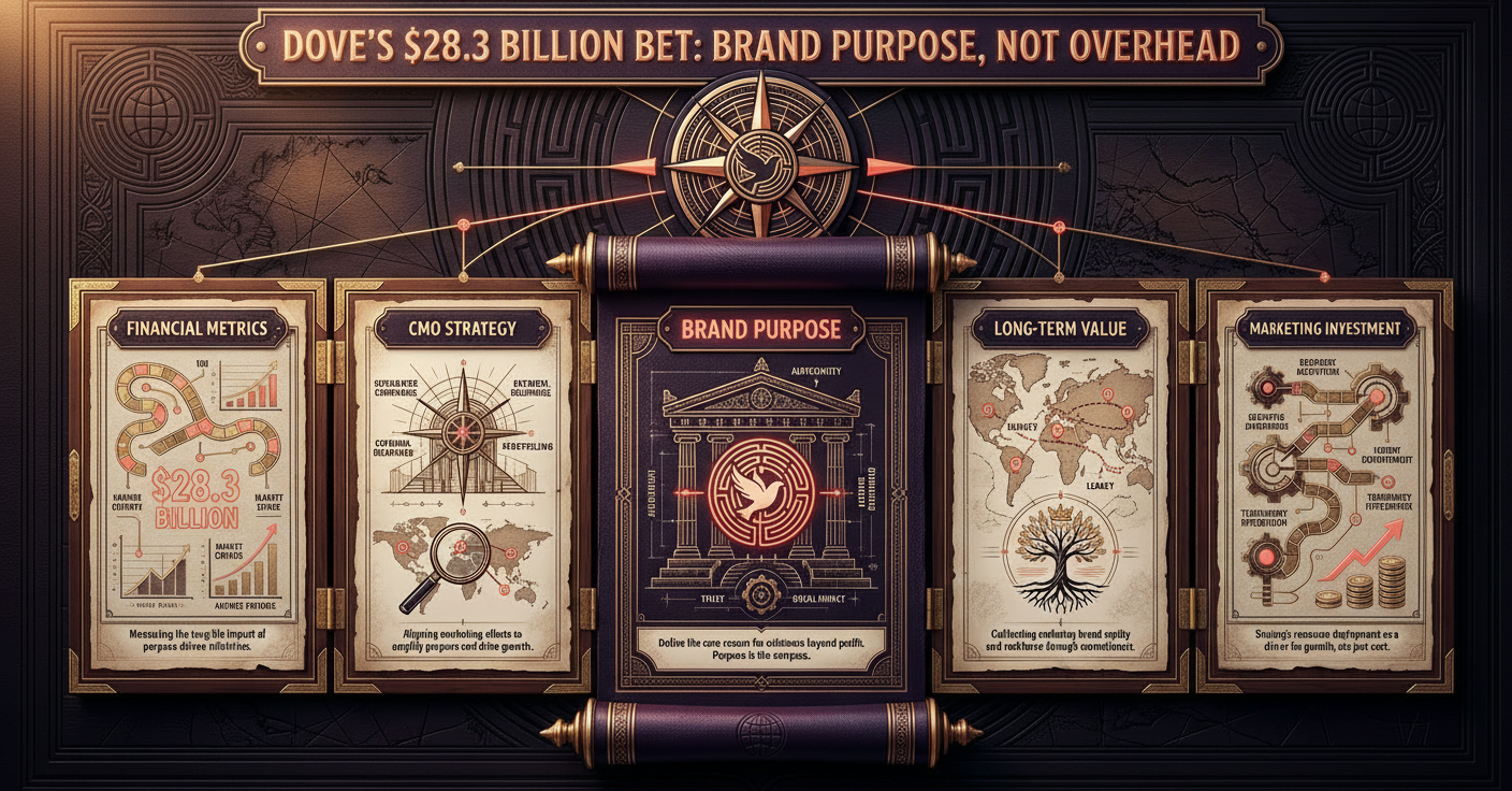 Dove’s $28.3 Billion Bet: Brand Purpose, Not Overhead