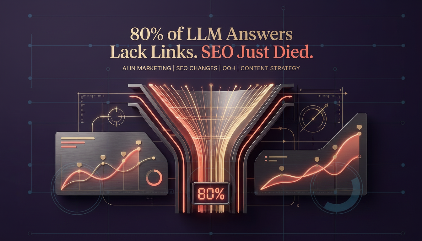 80% of LLM Answers Lack Links. SEO Just Died.