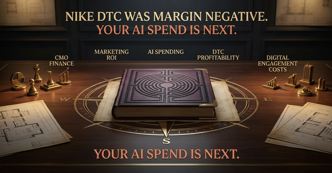 Nike DTC Was Margin Negative. Your AI Spend Is Next.
