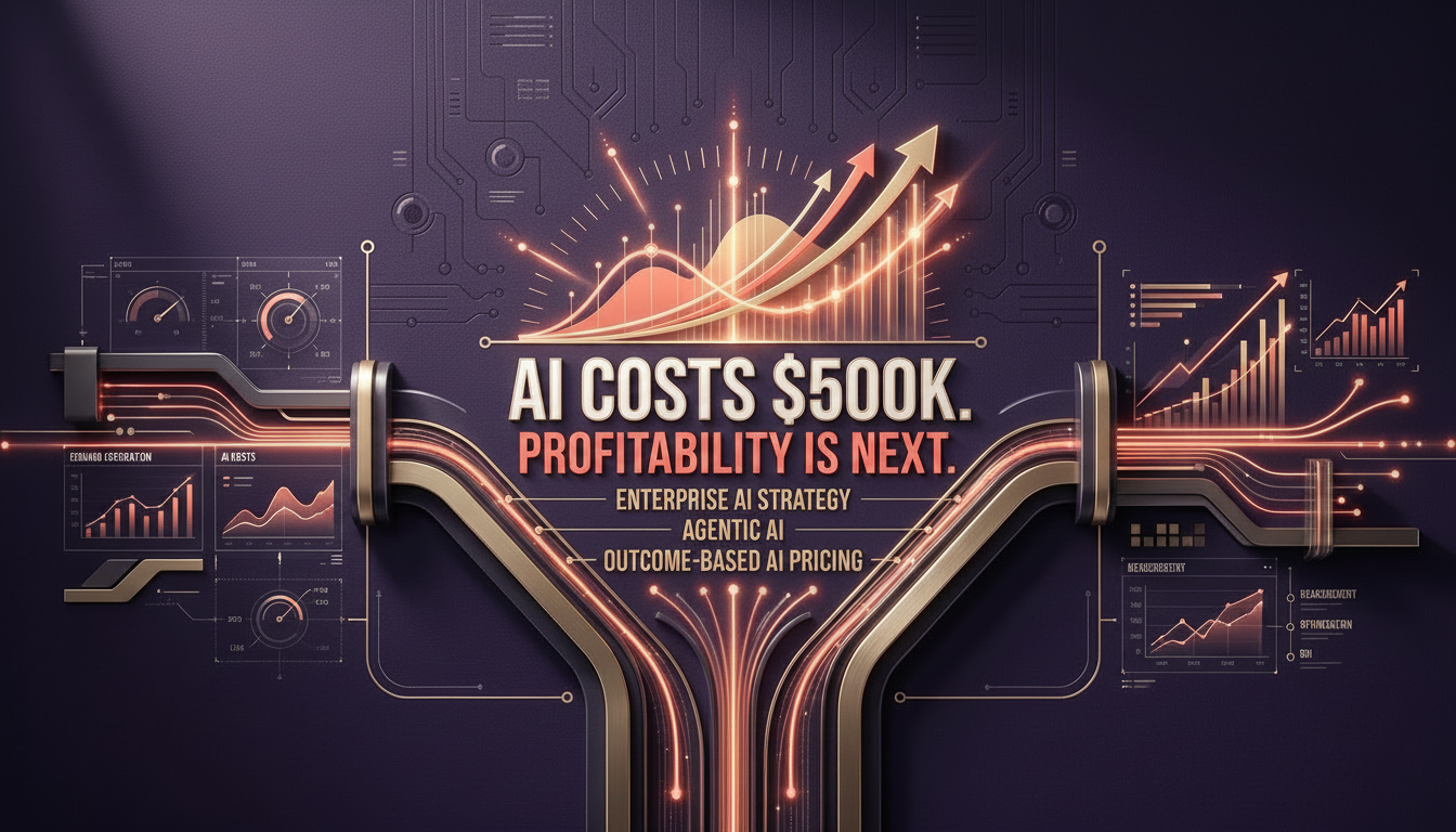 500K in AI Spend Means P&L Hits Not Just AI Theater