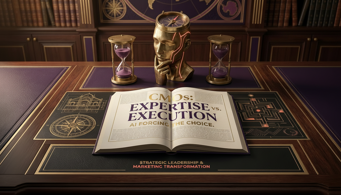 Execution vs. Expertise: CMOs pivot to strategy