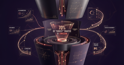 70% of 'Direct' Traffic is LinkedIn