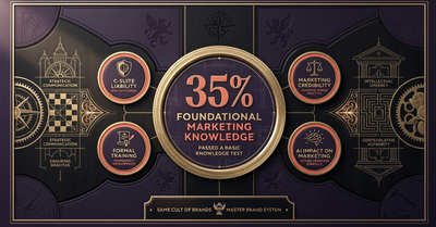 35% of Marketers Passed a Basic Knowledge Test