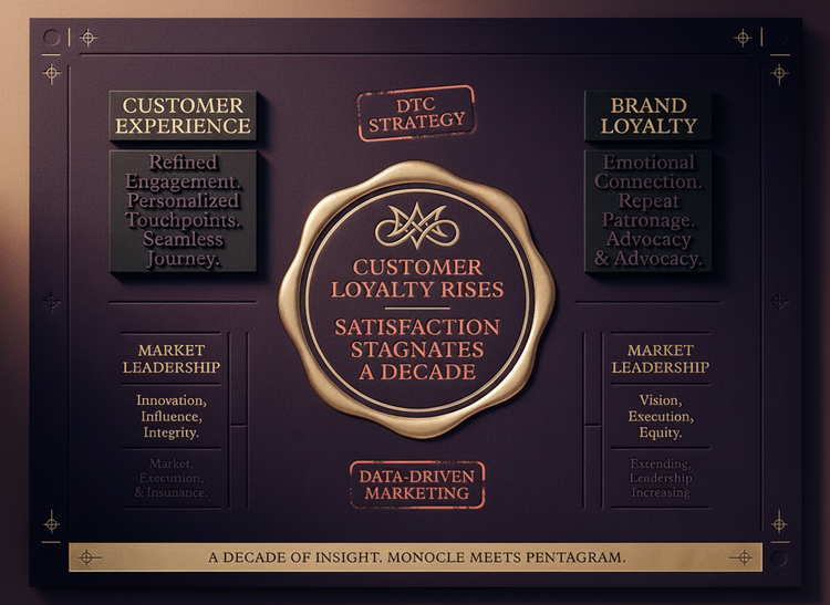 Customer Loyalty Rises While Satisfaction Stagnates A Decade