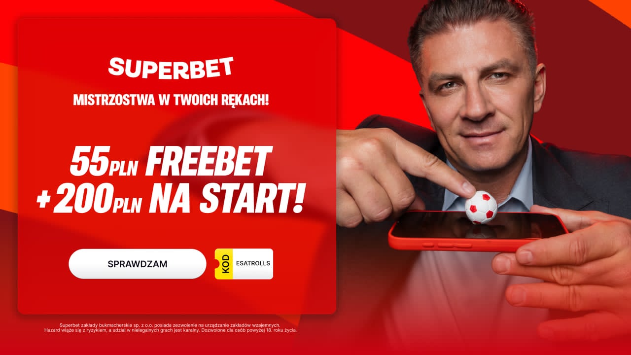 Zarejestruj się w SUPERBET i otrzymaj bonus od ESATrolls