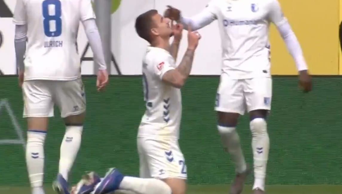 Kolejny gol Żukowskiego w 2. Bundeslidze! Zadedykował bramkę Jackowi Magierze [WIDEO] Zdjęcie główne wpisu