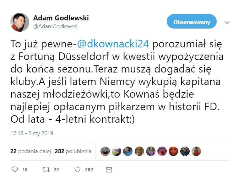 Dawid Kownacki porozumiał się z nowym klubem! Zdjęcie główne wpisu