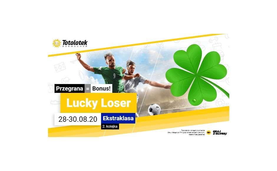Lucky Loser Ekstraklasa w Totolotku! Zdjęcie główne wpisu