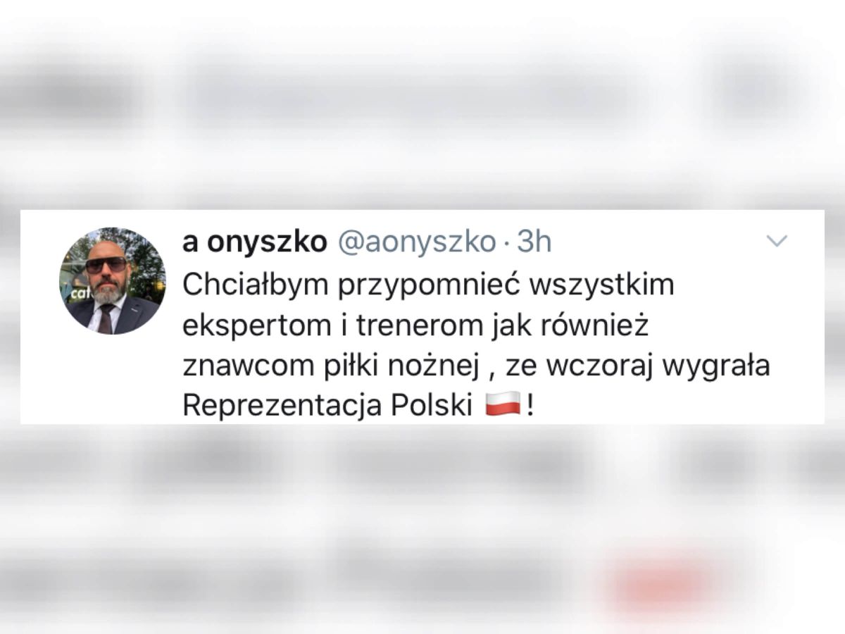 Arkadiusz Onyszko odleciał! Na jego Twitterze dzieją się ciekawe rzeczy… Zdjęcie główne wpisu