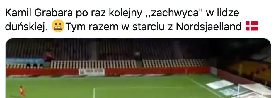Kolejna wpadka Grabary. Polak się nie popisał [WIDEO] Zdjęcie główne wpisu