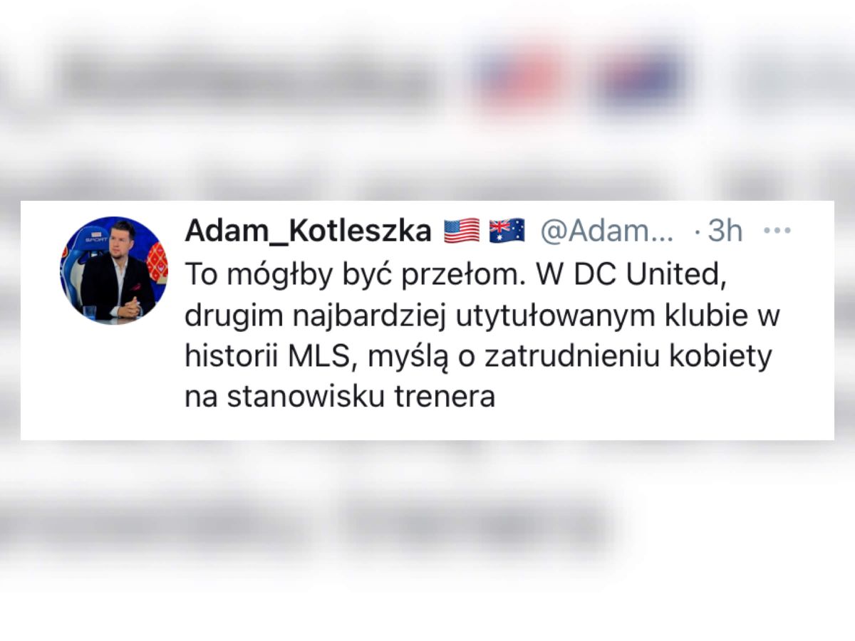 Zmiany kadrowe w DC United! Męską drużynę poprowadzi kobieta? Zdjęcie główne wpisu