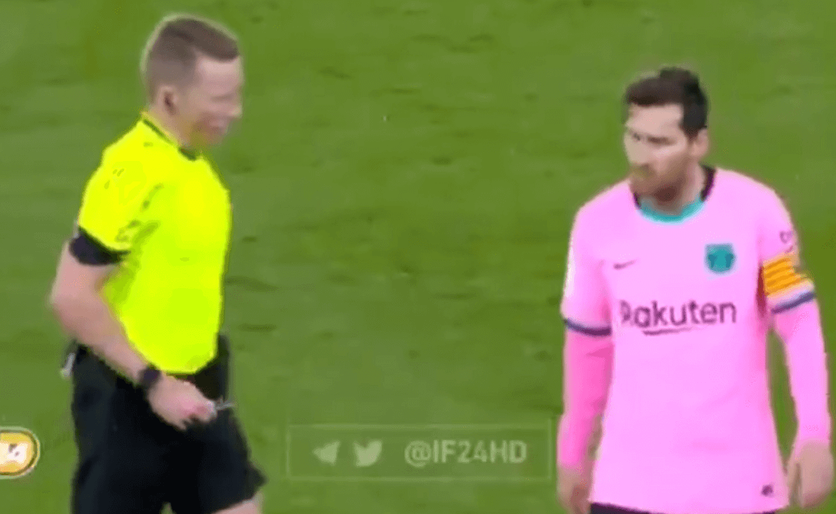 „Leo Messi zastraszał sędziego”. Były arbiter zabiera głos ws. akcji z meczu Barcelona – Dep. Alaves Zdjęcie główne wpisu