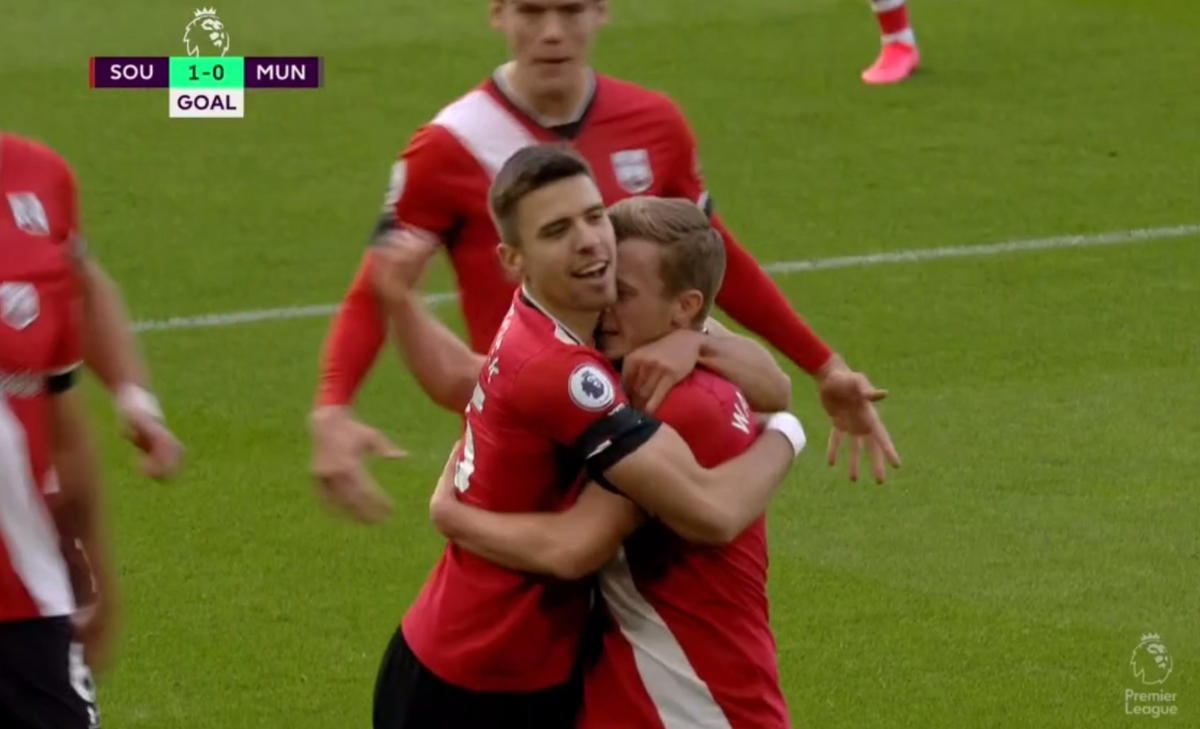 Jan Bednarek strzela gola Manchesterowi United! Southampton na prowadzeniu [WIDEO] Zdjęcie główne wpisu