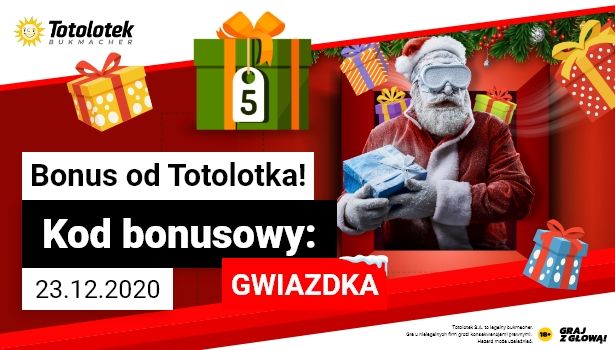 Gwiazdkowy bonus w Totolotku! Zdjęcie główne wpisu