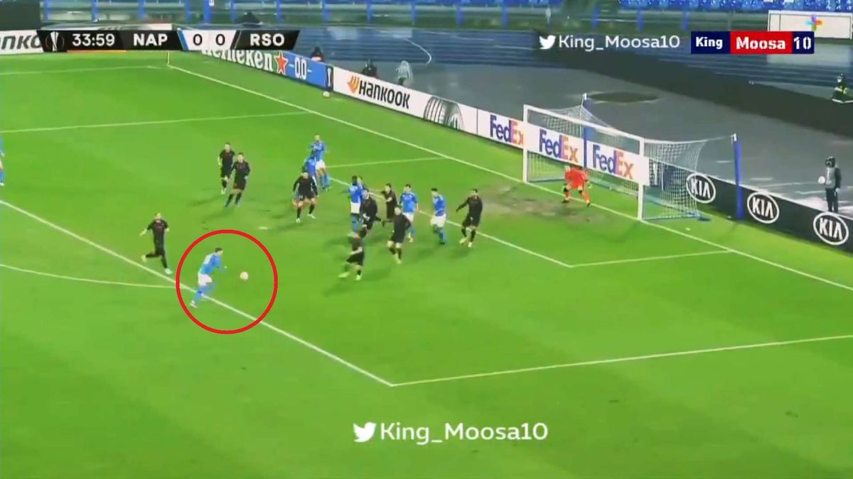 Piotr Zieliński strzelcem pierwszego gola na stadionie im. Diego Maradony! Bramka Polaka w Lidze Europy [WIDEO] Zdjęcie główne wpisu