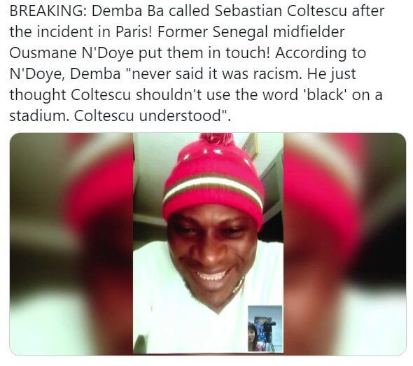 Demba Ba rozmawiał z rumuńskim sędzią. „To było po prostu nieporozumienie” Zdjęcie główne wpisu