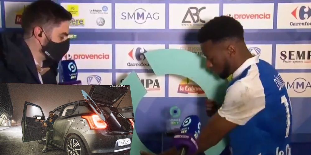 Komiczna sytuacja we Francji. Najlepszy piłkarz meczu wziął nagrodę i… Zdjęcie główne wpisu