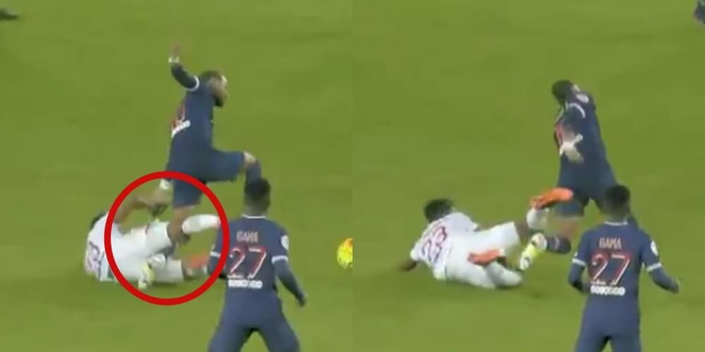 Paskudny faul na Neymarze. Brazylijczyk zniesiony na noszach [WIDEO] Zdjęcie główne wpisu