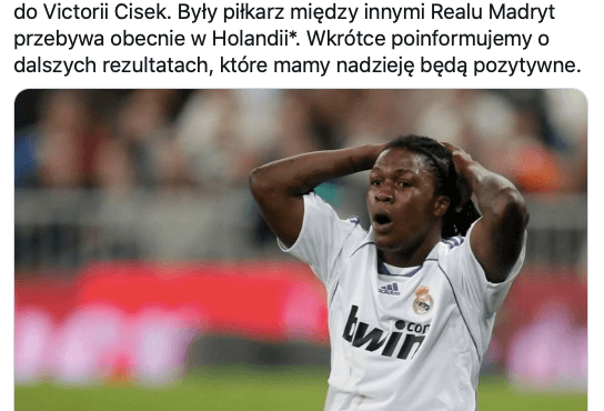 Były piłkarz Realu Madryt zagra w opolskiej okręgówce? Trwają rozmowy Zdjęcie główne wpisu
