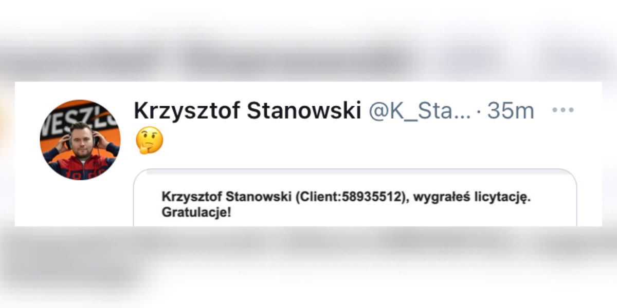Legendarna kurtka Najmana wylicytowana! Krzysztof Stanowski wygrał aukcję Zdjęcie główne wpisu
