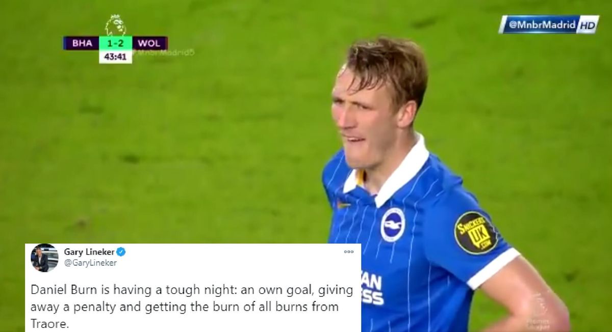 Samobój, sprokurowany rzut karny i masa błędów. Piłkarz Brighton nie będzie dobrze wspominał starcia z Wolves Zdjęcie główne wpisu