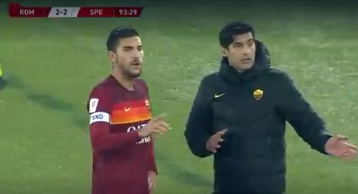 Roma zostanie ukarana walkowerem? Kapitan zespołu zasugerował trenerowi błąd w obliczeniach [WIDEO] Zdjęcie główne wpisu