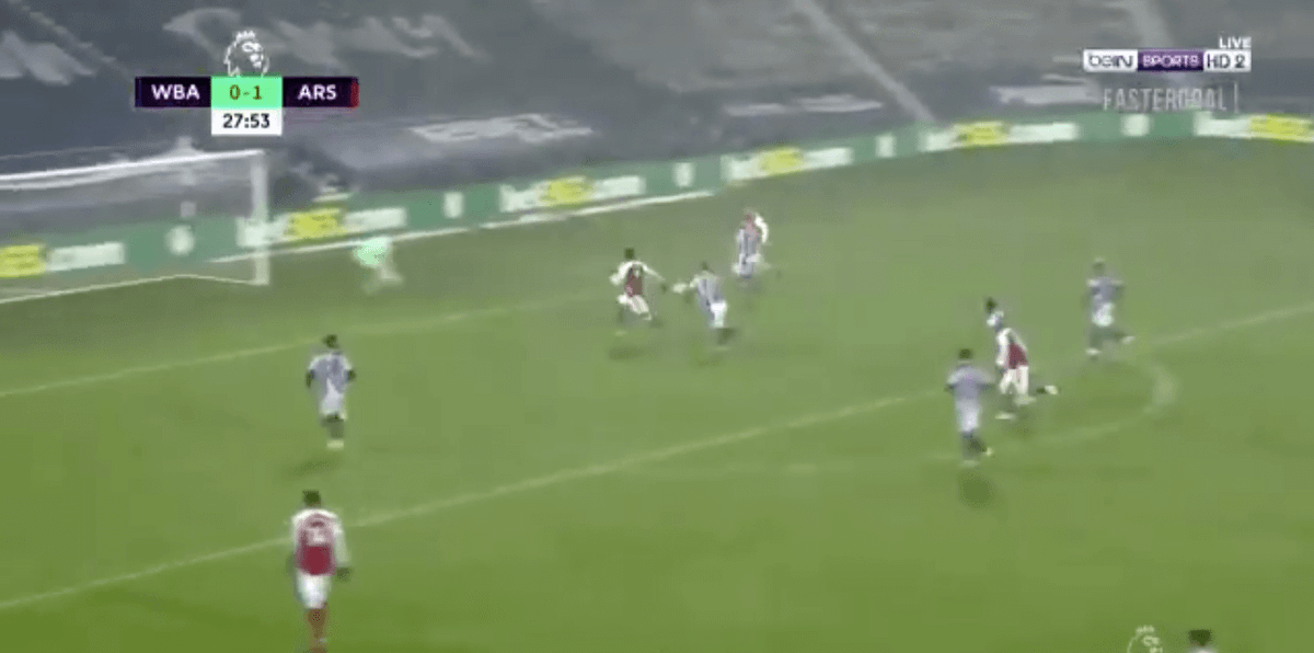 Świetna akcja Arsenalu! Kanonierzy rozbili obronę WBA [WIDEO] Zdjęcie główne wpisu