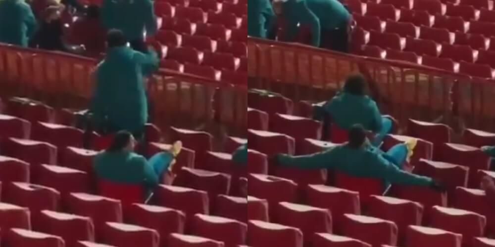 Kibice Crveny skandalicznie znieważyli Ibrahimovicia. Doskonała reakcja Szweda [WIDEO] Zdjęcie główne wpisu