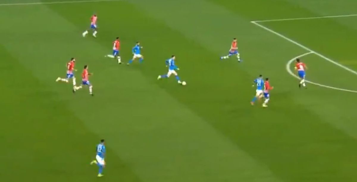 Piękna bramka Piotra Zielińskiego w meczu z Granadą! Niezłe otwarcie Napoli [WIDEO] Zdjęcie główne wpisu