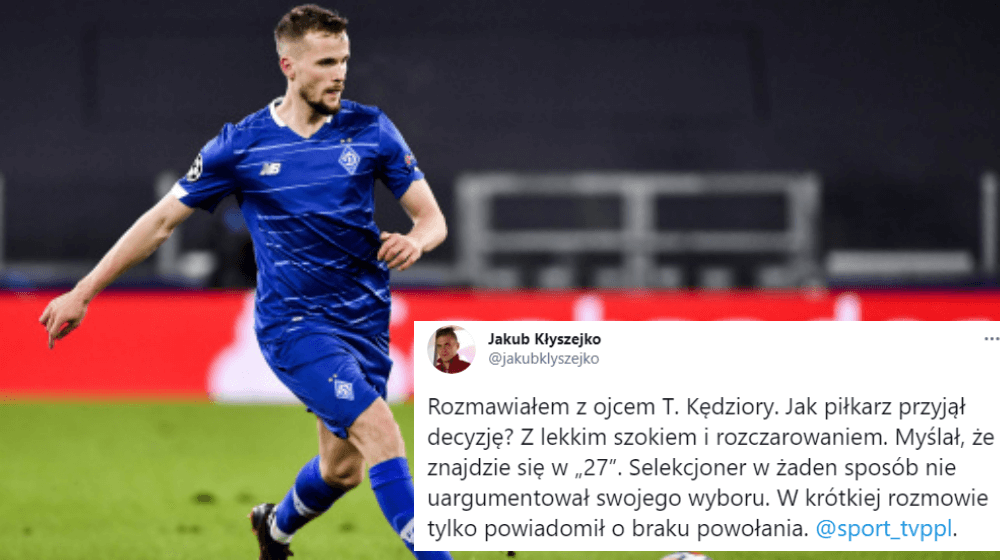 Tomasz Kędziora rozczarowany brakiem powołania. „Selekcjoner w żaden sposób nie uargumentował swojego wyboru” Zdjęcie główne wpisu