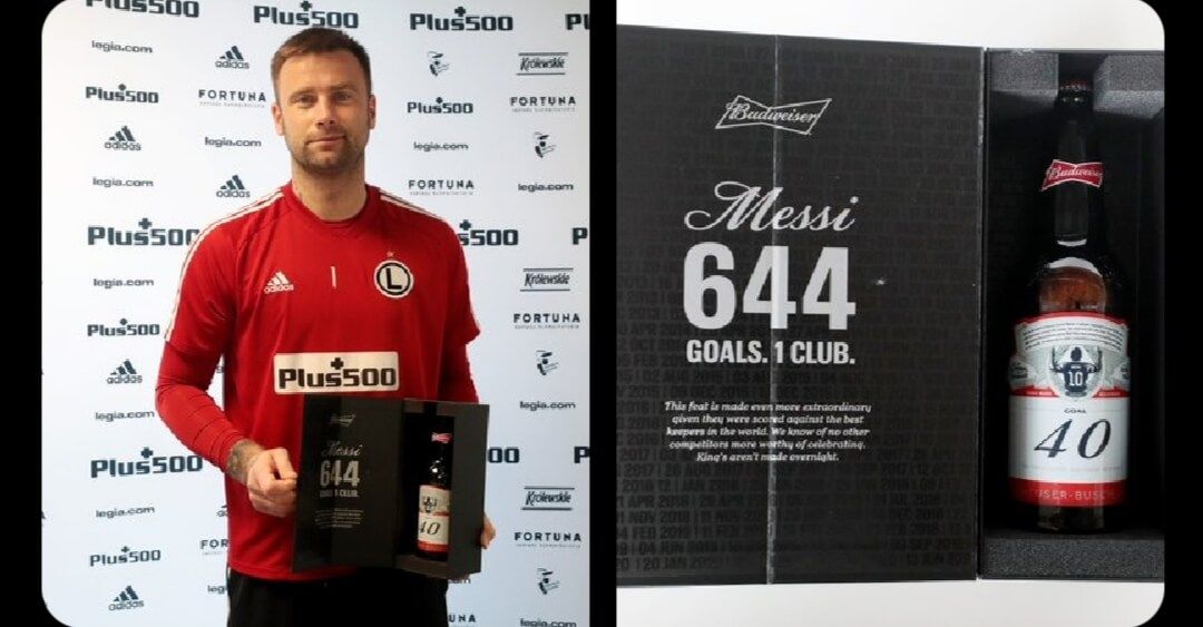 Piękny gest Boruca. Odda butelkę piwa od Messiego Zdjęcie główne wpisu