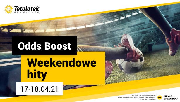 Promocja Weekendowe Hity Odds Boost w Totolotku Zdjęcie główne wpisu