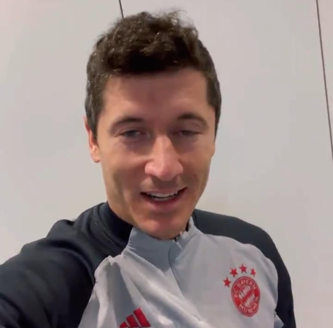 Lewandowski wspiera swoich kolegów przed rewanżem z PSG! Nagrał specjalny film [WIDEO] Zdjęcie główne wpisu