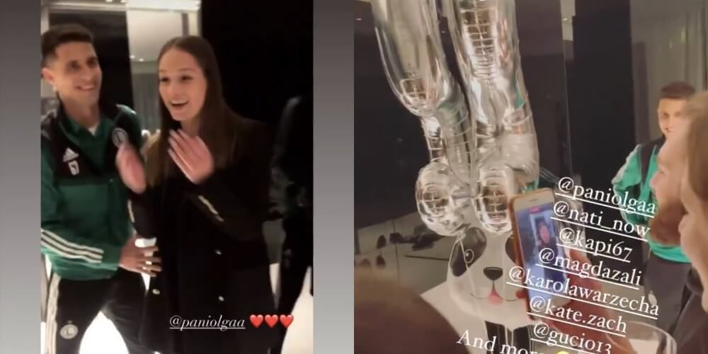 Kapustka po pokonaniu Pogoni poszedł na imprezę. W klubowym dresie Zdjęcie główne wpisu