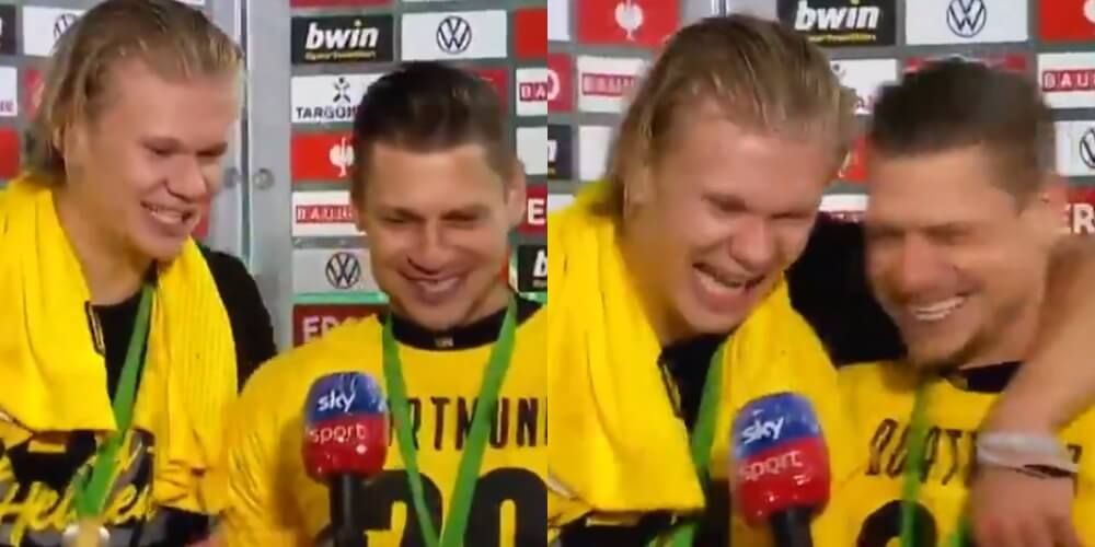 Wspaniałe słowa Haalanda o Piszczku. Norweg specjalnie przerwał wywiad [WIDEO] Zdjęcie główne wpisu