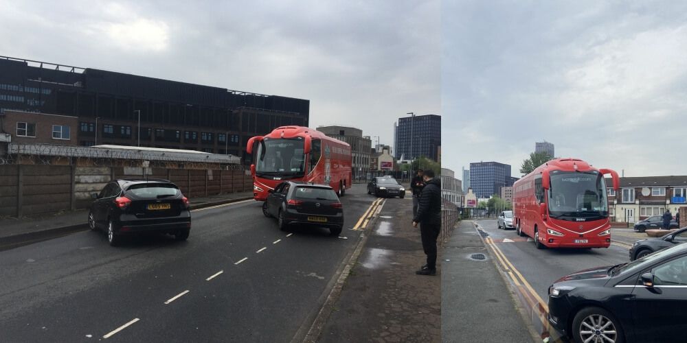 „Kibice” Manchesteru United zablokowali autokar Liverpoolu. Pojazd był… pusty Zdjęcie główne wpisu