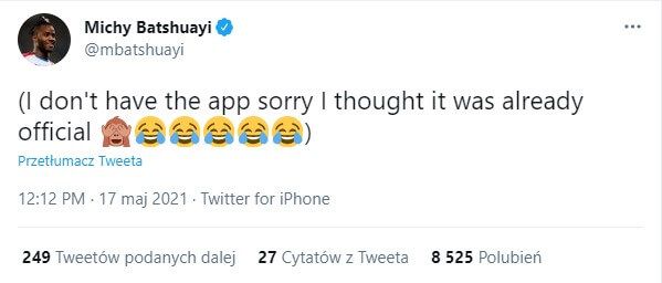 Batshuayi za wcześnie ogłosił swoje powołanie. Federacja ukarała go… 50 pompkami do zrobienia na pierwszym treningu Zdjęcie główne wpisu