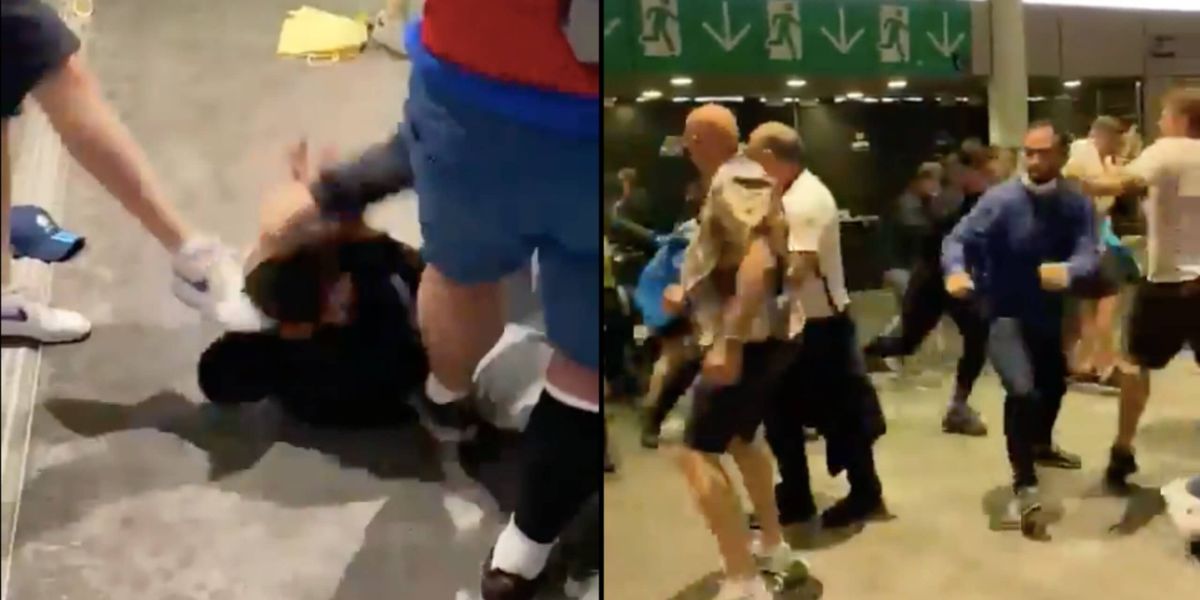 Zamieszanie na Wembley! Anglicy pobili swoich rodaków [WIDEO] Zdjęcie główne wpisu