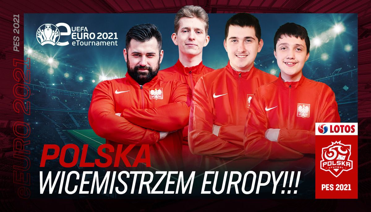 Ogromny sukces reprezentacji Polski! Polacy wicemistrzami Europy w eFutbolu! Zdjęcie główne wpisu