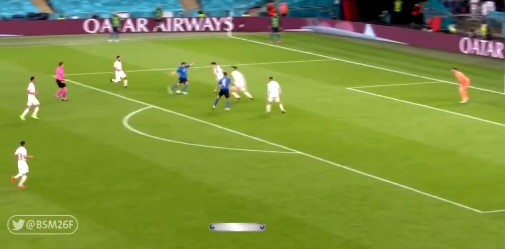 Włosi coraz bliżej finału EURO! Chiesa otworzył wynik spotkania [WIDEO] Zdjęcie główne wpisu