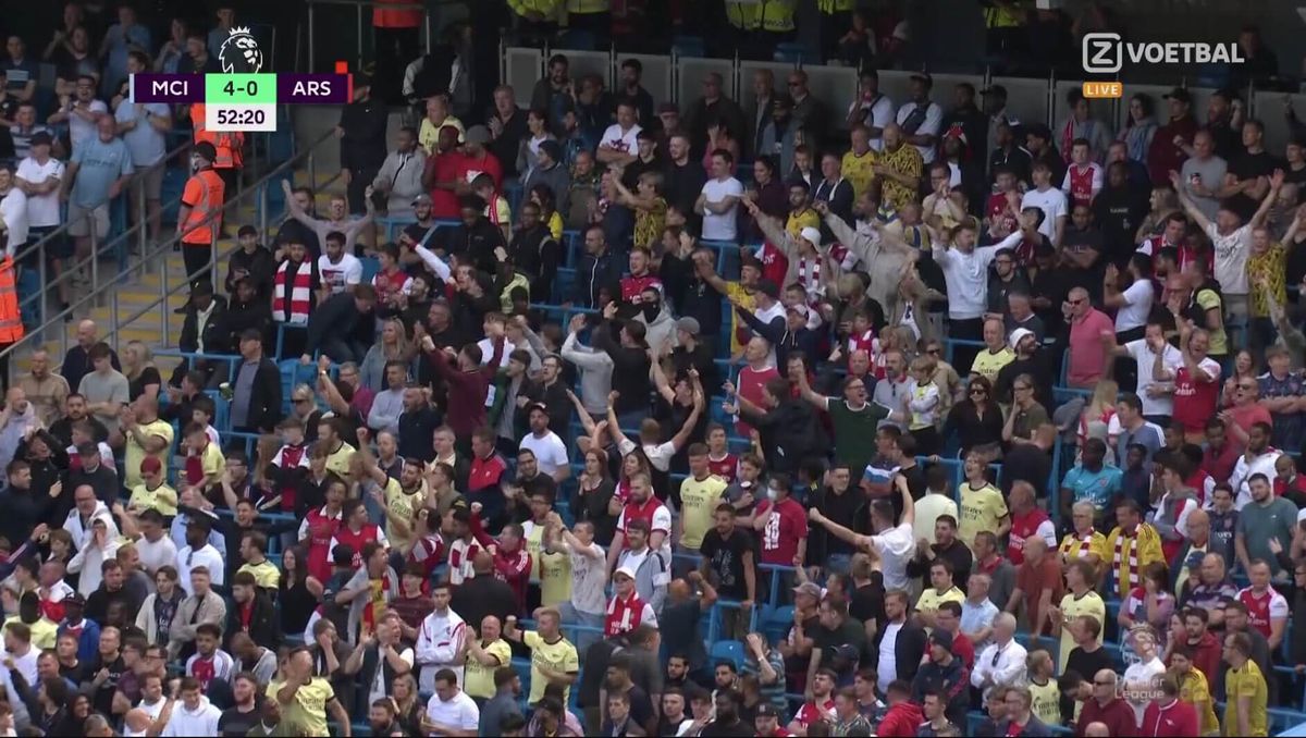 Blamaż Arsenalu! Kibice Kanonierów celebrują bramkę przeciwnika [WIDEO] Zdjęcie główne wpisu