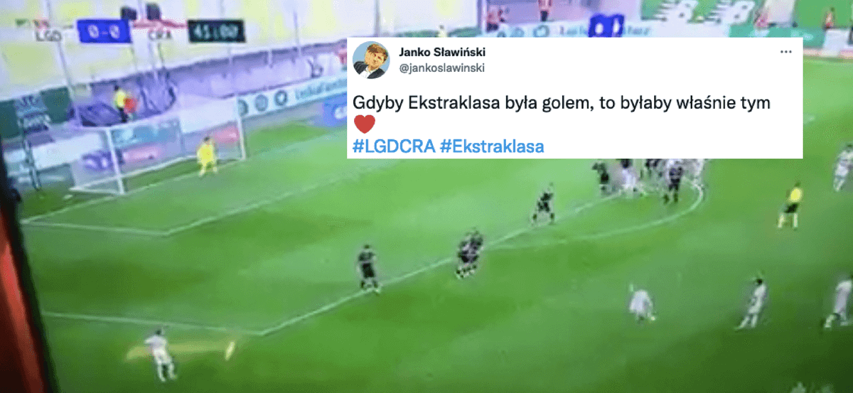 Maciej Gajos podsumował całą ligę jednym golem! Przedziwna bramka [WIDEO] Zdjęcie główne wpisu
