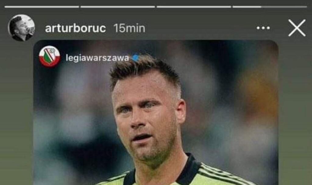 Artur Boruc znowu grzmi po meczu Legii. Dodał post, ale szybko go usunął [SCREEN] Zdjęcie główne wpisu