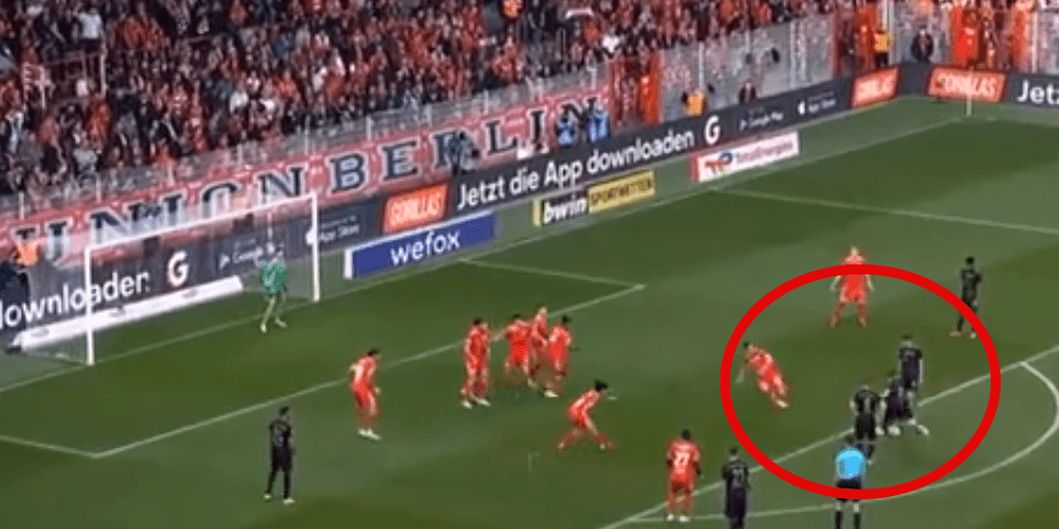 Lewandowski ustrzelił dublet z Unionem! Piękny strzał z rzutu wolnego [WIDEO] Zdjęcie główne wpisu