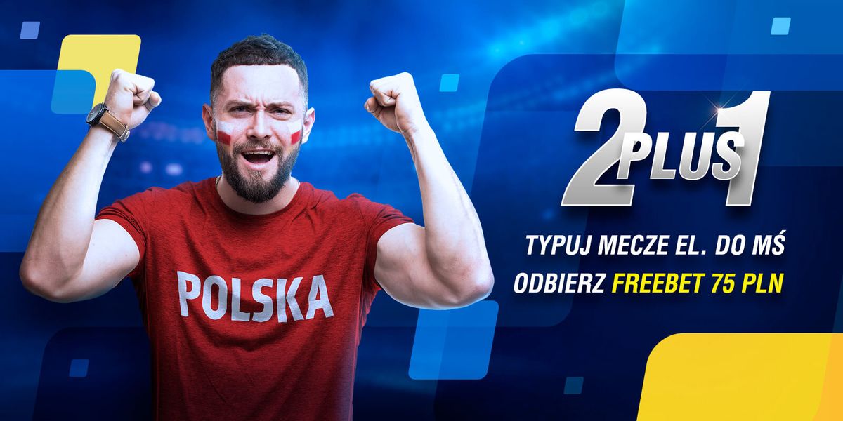 2 plus 1. Odbierz freebet 75 PLN w Betcris! Zdjęcie główne wpisu