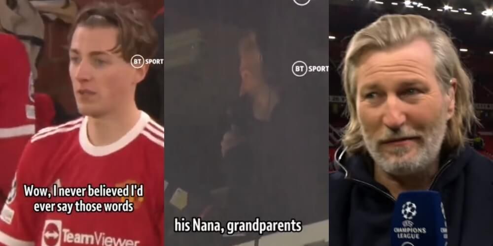 Ojciec komentował debiut swojego syna w Lidze Mistrzów. Nie krył wzruszenia [WIDEO] Zdjęcie główne wpisu