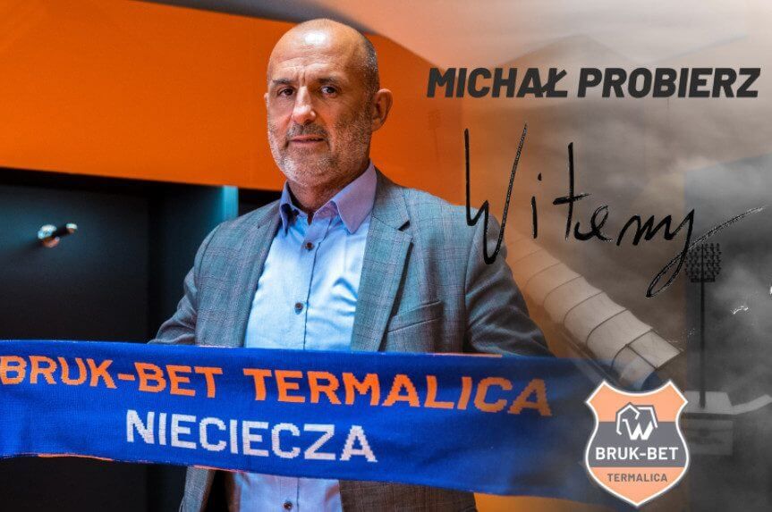 Probierz żąda rozwiązania kontraktu z Termaliką. Nie poprowadził ani jednego treningu Zdjęcie główne wpisu