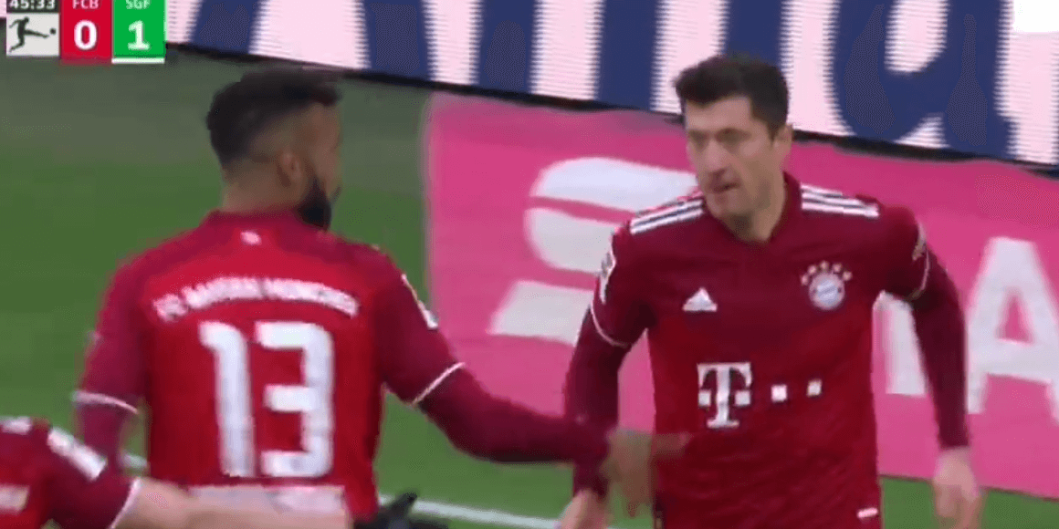 Mnóstwo przypadku i sporo szczęścia. Robert Lewandowski z kolejnym golem! [WIDEO] Zdjęcie główne wpisu