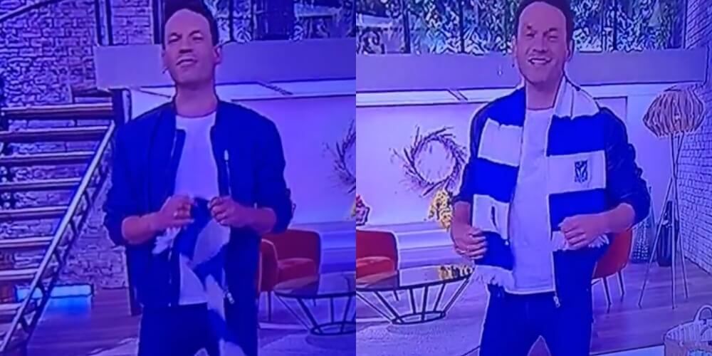 Prowadzący „Pytanie na Śniadanie” założył szalik Lecha [WIDEO] Zdjęcie główne wpisu