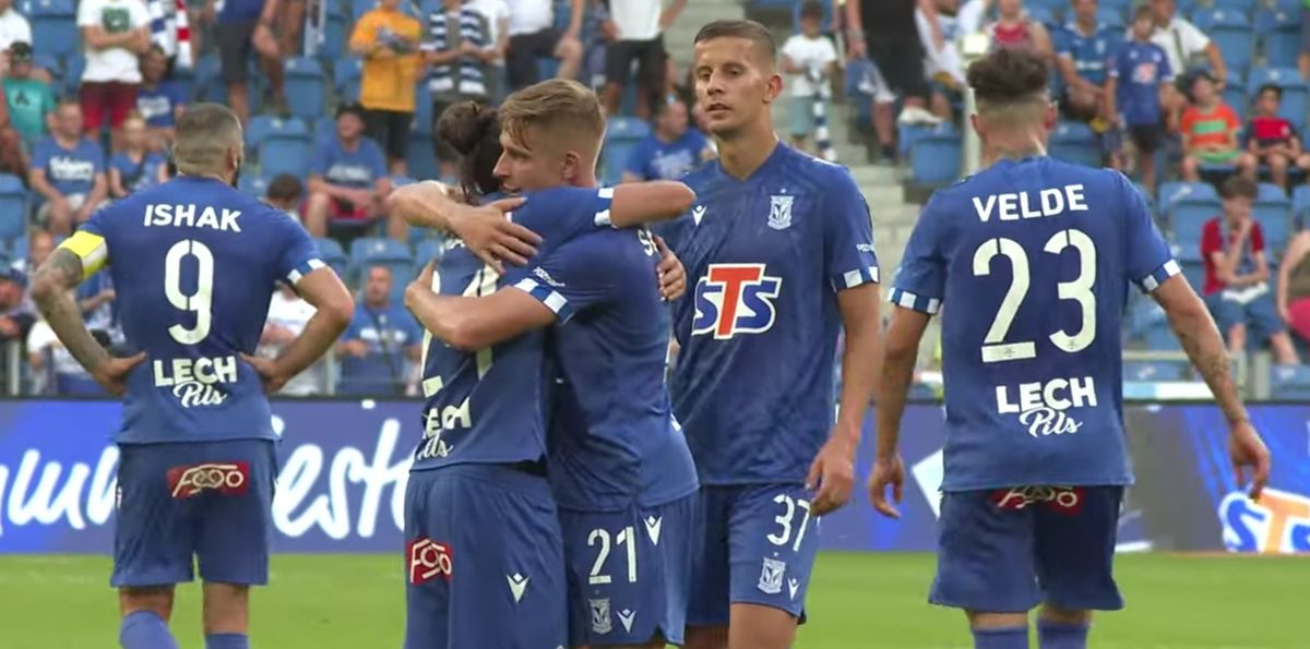 Dwóch piłkarzy Lecha Poznań znalazło się w XI sezonu Ligi Konferencji Europy! Zdjęcie główne wpisu